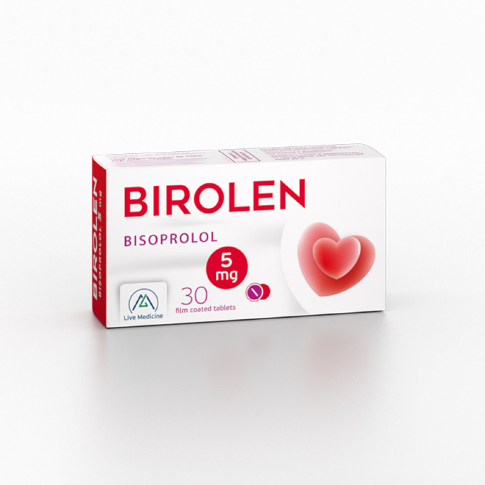 BIROLEN [Bisoprolol] 5 mg Film-coated tablets