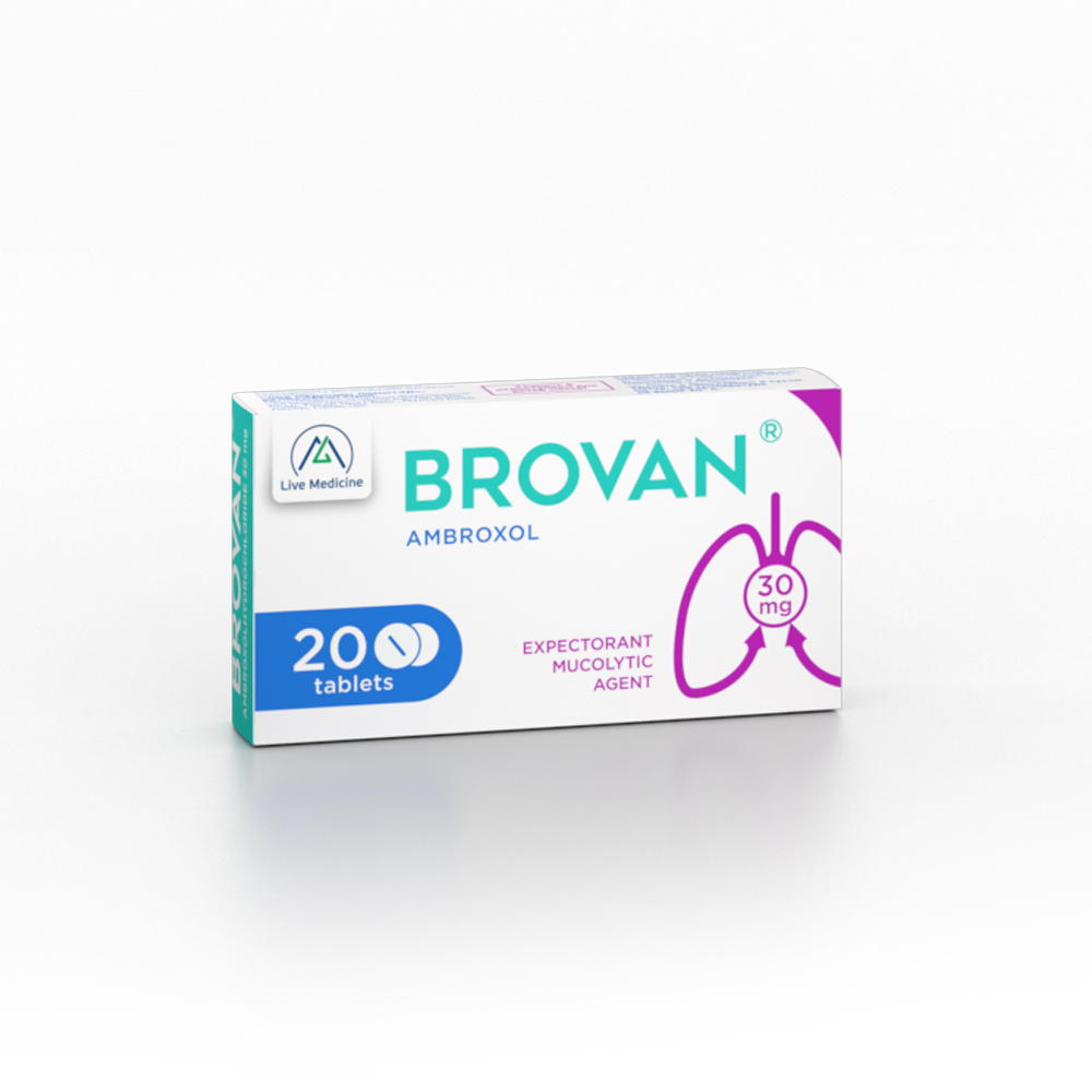 BROVAN [Ambroxol] 30 mg Film-coated tablets
