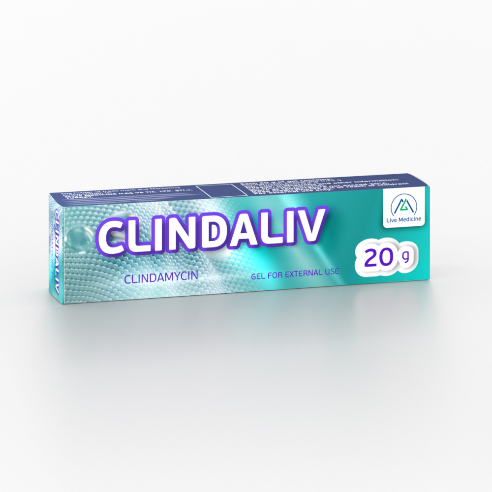 CLINDALIV [Clindamycin] 0.2 g Gel