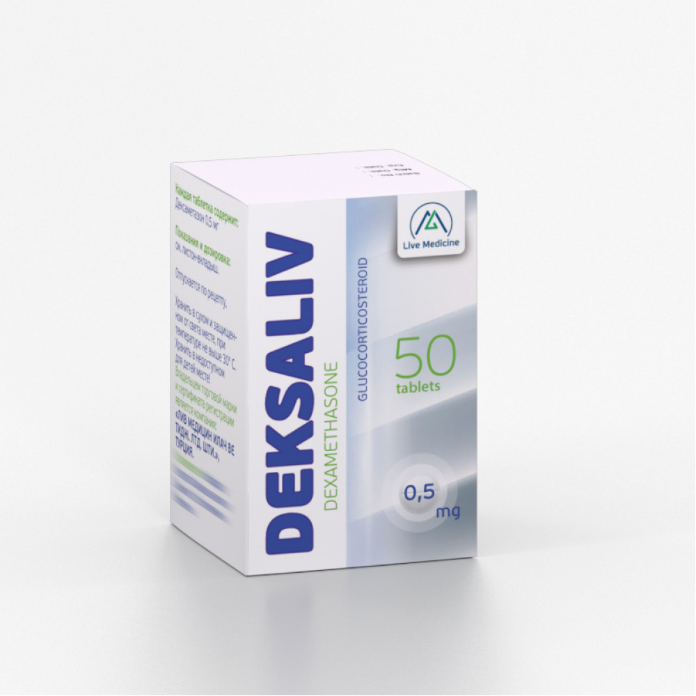 DEKSALIV [Dexamethasone] 0.5 mg Tablets