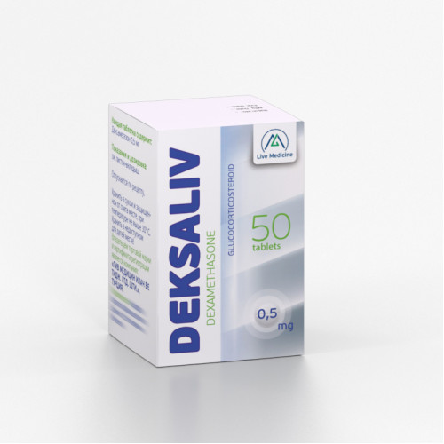 DEKSALIV [Dexamethasone] 0.5 mg Tablets