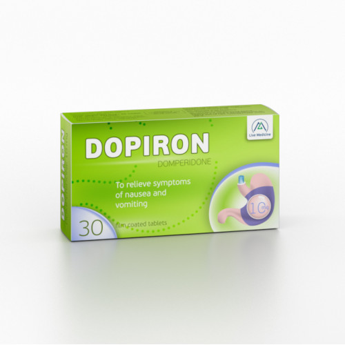 DOPIRON [Domperidone] 10 mg Film-coated tablets
