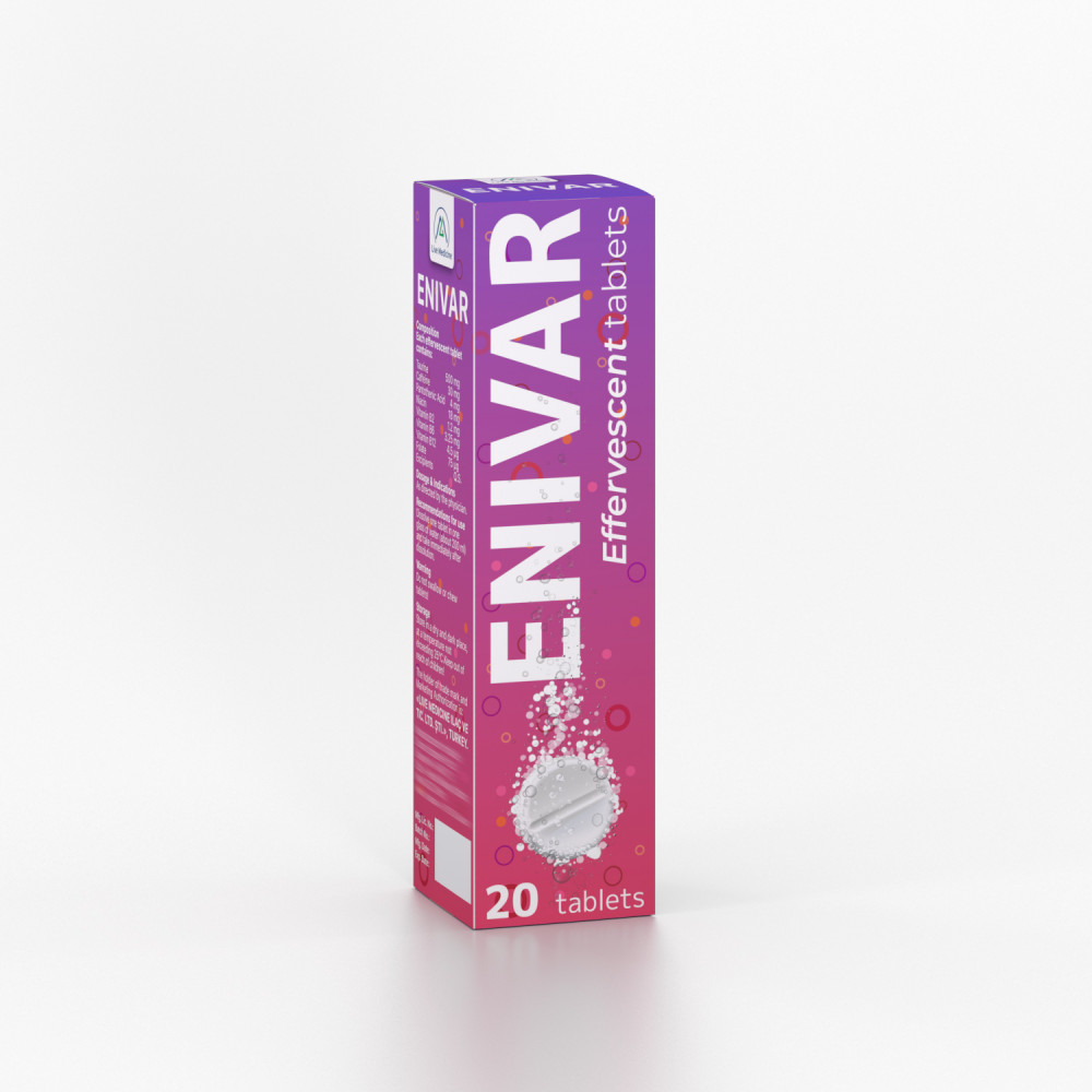 ENIVAR [Polycomponent agent] Effervescent tablets