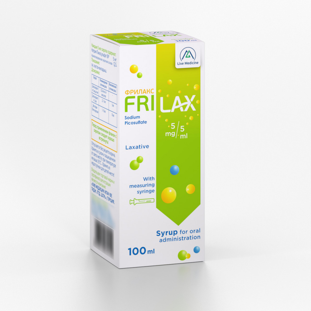 FRILAX [Sodium Picosulfate] 5 mg/5 ml Oral syrup
