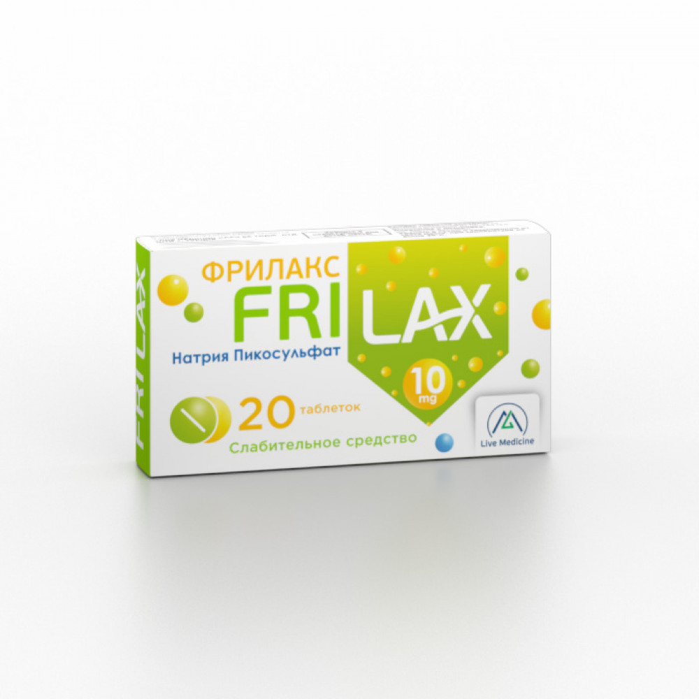 FRILAX [Sodium Picosulfate] 10 mg Film-coated tablets