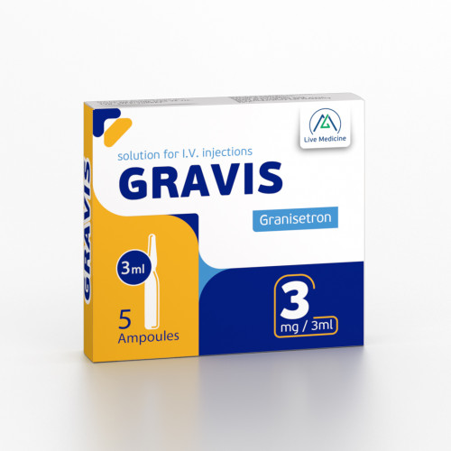 GRAVIS [Granisetron] 3 mg/3 ml Solution for IV administration