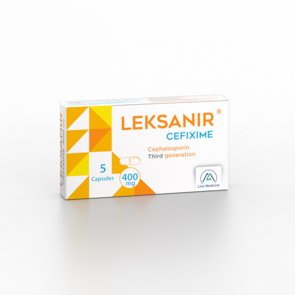 LEKSANIR [Cefixime] 400 mg Capsules