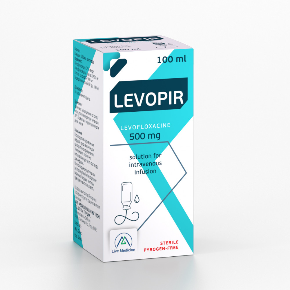 LEVOPIR [levofloxacin CP] 500 mg IV solution