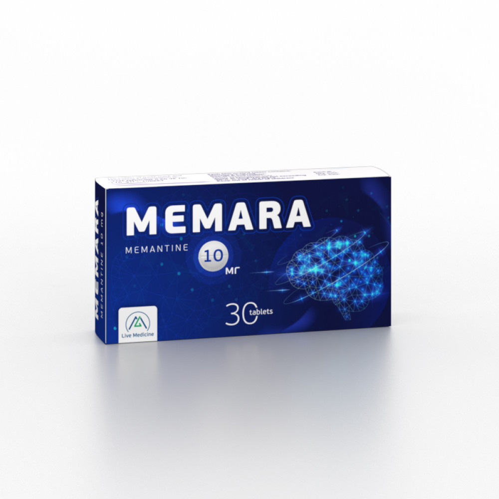MEMARA [Memantine] 10 mg Tablets