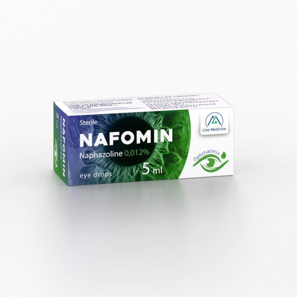 NAFOMIN [Naphazoline] 0.012% 5 ml Eye drops