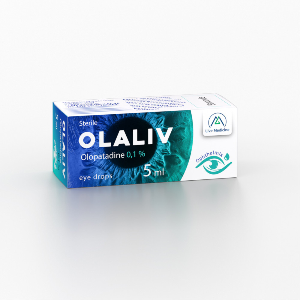 OLALIV [Olopatadine] 0.1% Eye drops