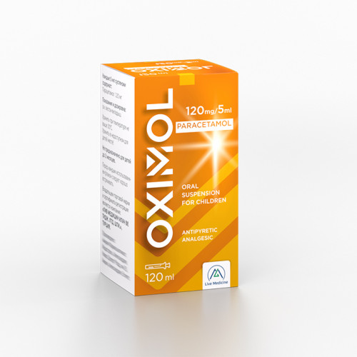 OXIMOL [Paracetamol] 120 mg\5 ml Oral suspension for children