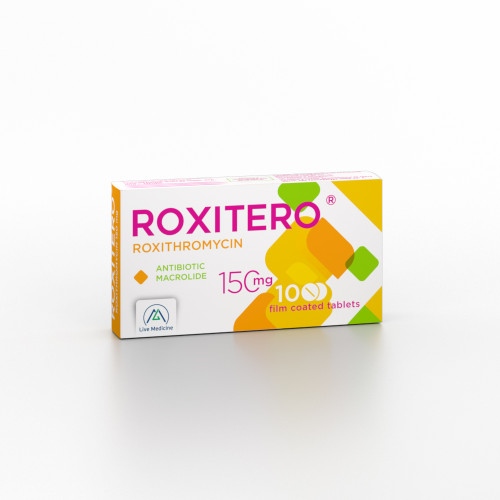 ROXITERO [Roxithromycin] 150 mg Film-coated tablets