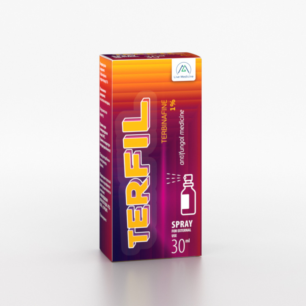 TERFIL [Terbinafine] 1% Spray for external use