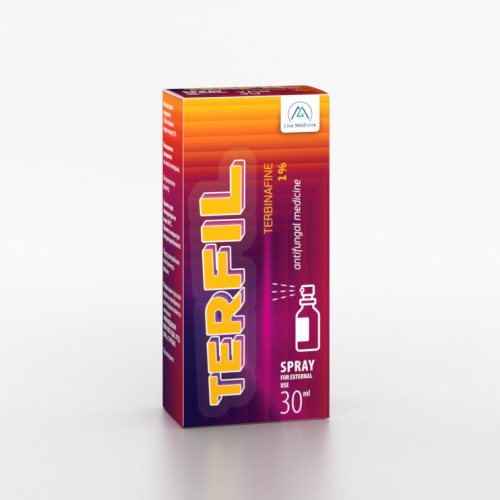 TERFIL [Terbinafine] 1% Spray for external use