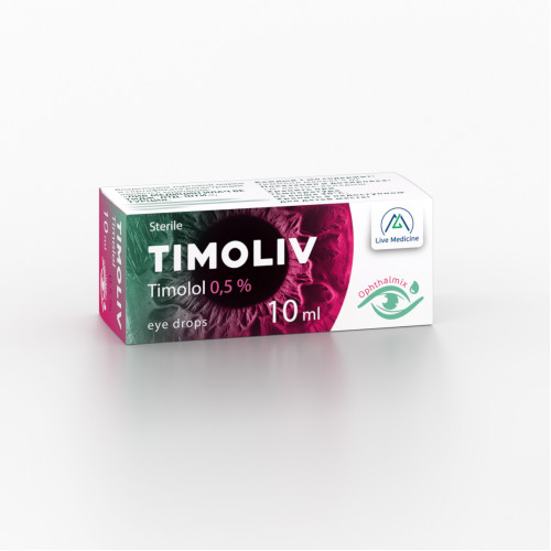 TIMOLIV [Timolol] 0.5% 10 ml Eye drops