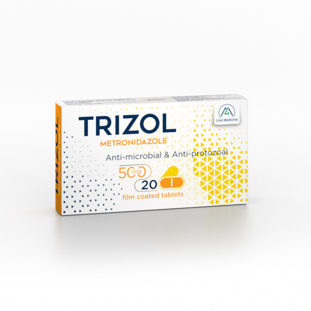 TRIZOL [Metronidazole] 500 g Film-coated tablets