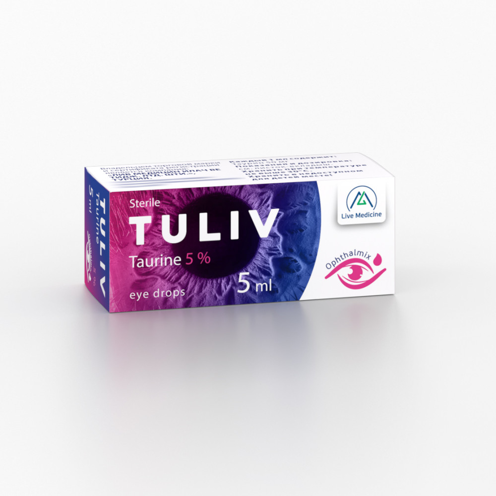 TULIV [Taurine] 5% 5 ml Eye drops