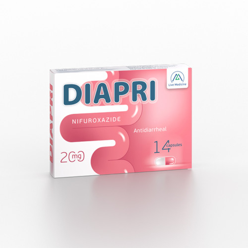 DIAPRI [Nifuroxazide] 200 mg Capsules