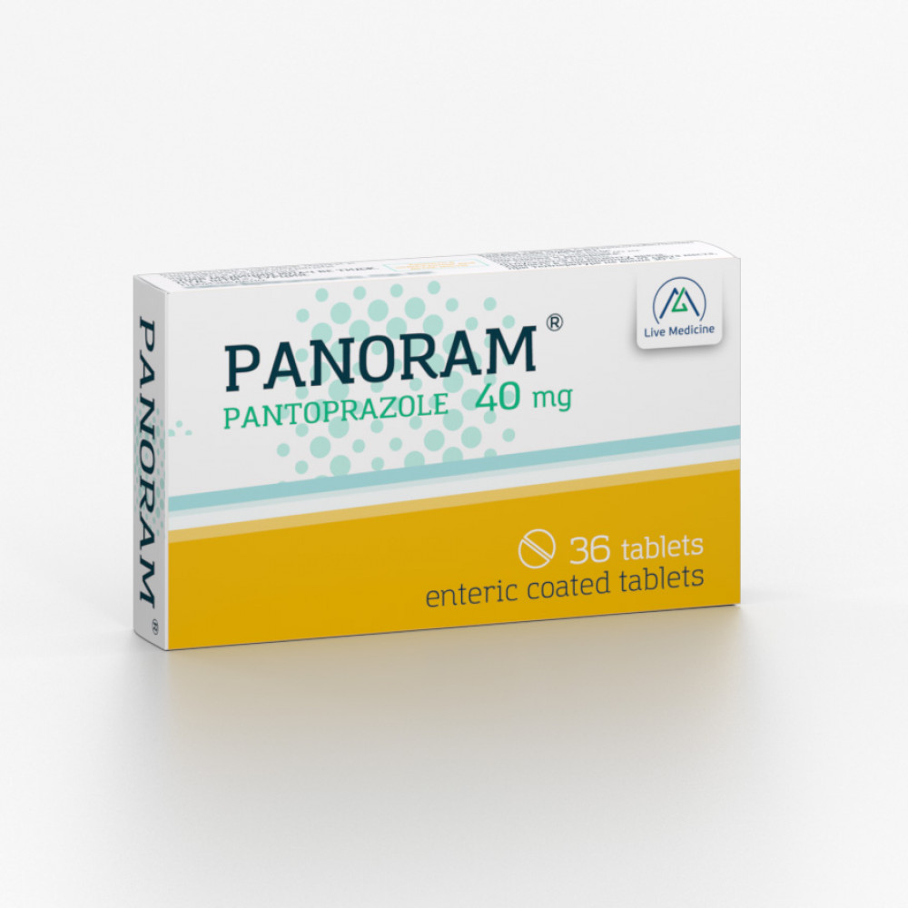 PANORAM [Pantoprazole] 40 mg Enteric-coated tablets