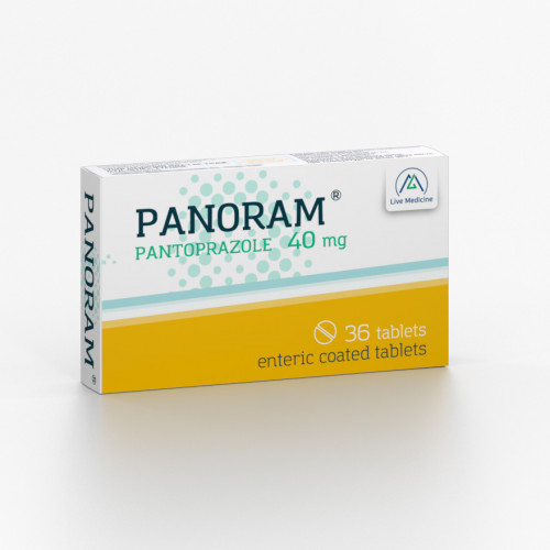 PANORAM [Pantoprazole] 40 mg Enteric-coated tablets