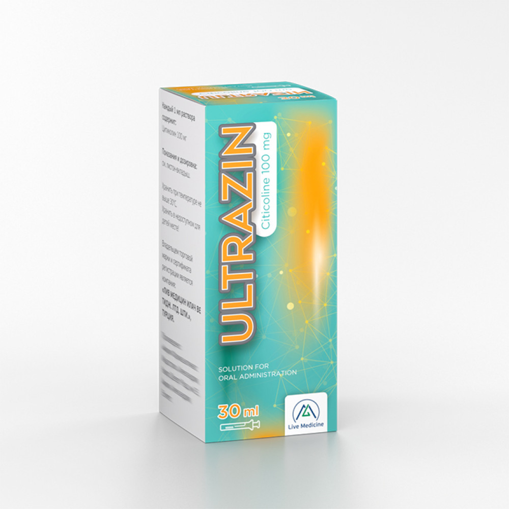 ULTRAZIN [Citicoline] 100 mg/1 ml Oral solution